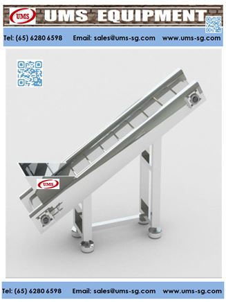 UMS Inclined Deline Belt Conveyor