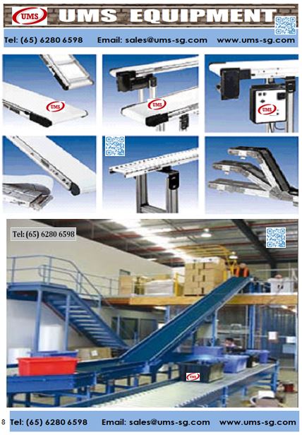 UMS 8 Inclined Belt Conveyor